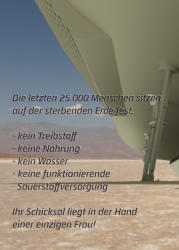 Raumschiff "Heimat 2" in der Salzwüste